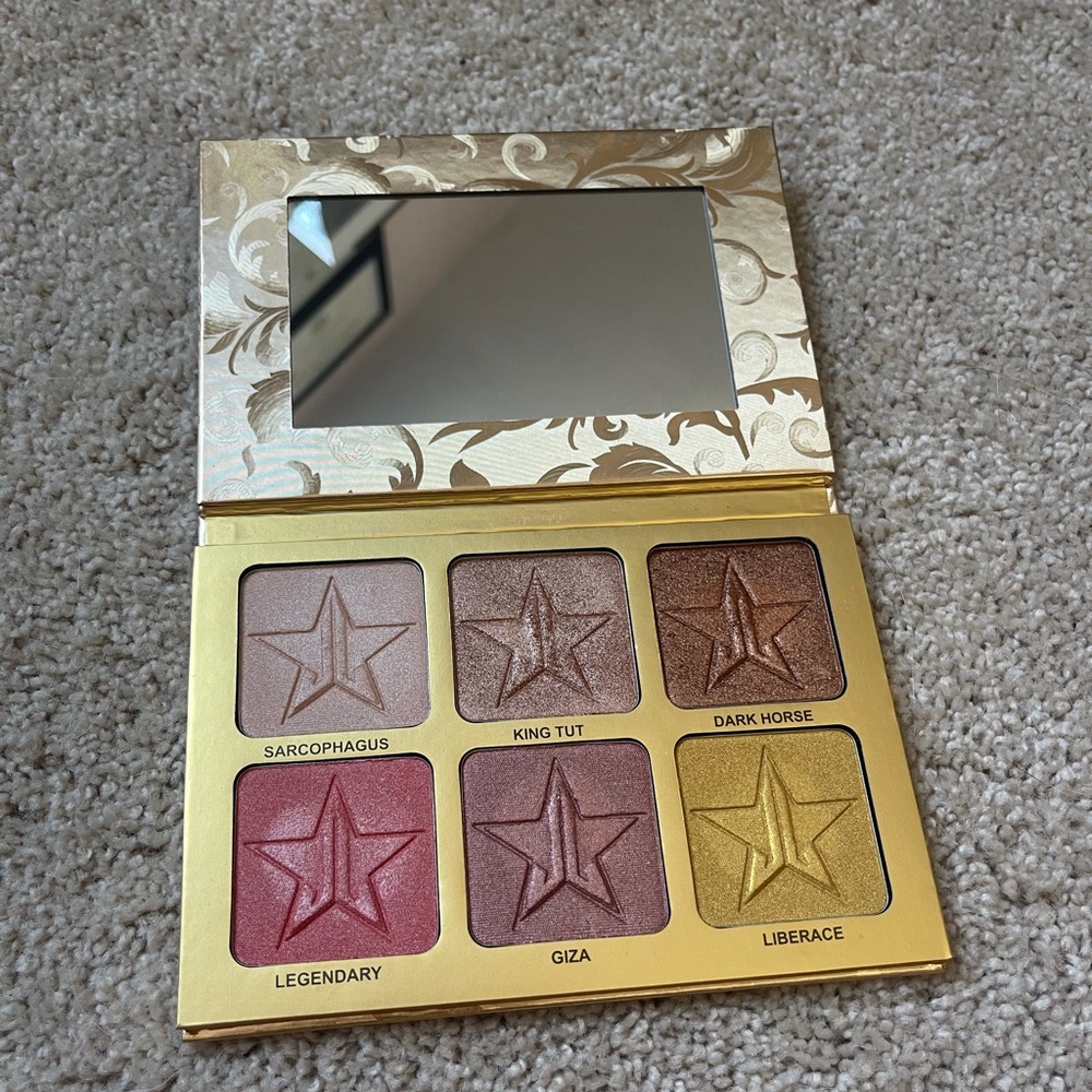Jeffrey Star Cosmetics 24K Highlighter Palette